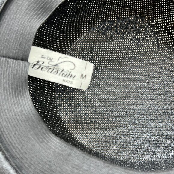 The Old Beristain Western Flat Top Cowboy Hat Wide Brim Straw Luxury Style Black - Picture 8 of 10